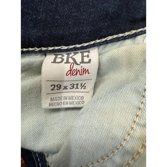 Buckle BKE Denim Scarlett Size 29R Bootcut Stretch Dark Wash Jeans‎ - Picture 8 of 11